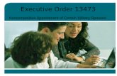 Executive Order 13473 Noncompetitive Appointment of Certain Military Spouses.
