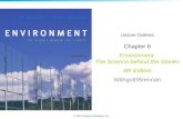 © 2011 Pearson Education, Inc. Lecture Outlines Chapter 6 Environment: The Science behind the Stories 4th Edition Withgott/Brennan.