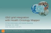 I2b2 grid integration with Health Ontology Mapper CTSA Informatics All Hands Meeting October 24, 2009 Rob Wynden (UCSF)