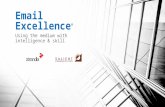 Email Excellence ® Using the medium with intelligence & skill.