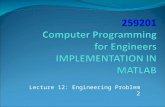 Lecture 12: Engineering Problem 2. Outline 2 Learning Objectives Experience in engineering problems Lecture Topics Payback period.