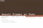 Anoxic Frames at Tate Jacob Thomas 1,2,*, Stephen Hackney 1, Joyce Townsend 1 1 Tate, London, UK 2 University College London, London, UK * Corresponding.