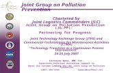 4/29/2015 Joint Group on Pollution Prevention Chartered by Joint Logistics Commanders (JLC) Joint Technology Exchange Group (JTEG) and Commercial Technologies.