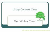 Using Context Clues The Willow Tree .