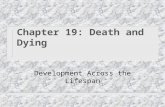 Chapter 19: Death and Dying Development Across the Lifespan.