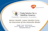 Better Health, Lower Health Costs: An Overview of the Asheville Model Right Care Initiative Scott Sproull, Vice President GlaxoSmithKline.