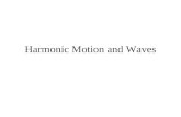 Harmonic Motion and Waves. Simple Harmonic Motion(SHM) Vibration (oscillation) Equilibrium position – position of the natural length of a spring Amplitude.