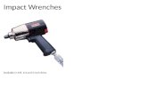 Impact Wrenches Available in 3/8, 1/2 and ¾ inch drive.