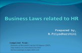 Prepared by, N.Priyadharshini Compiled from: Elements of Mercantile Law by N.D.Kapoor (2007),  Various postings in.