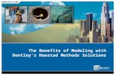The Benefits of Modeling with Bentley’s Haestad Methods Solutions.