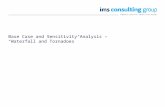 Base Case and Sensitivity Analysis – “Waterfall and Tornadoes”