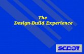 The Design-Build Experience. I-95 Honda Interchange $ 8 million Wateree River $ 8 million Reedy & Enoree Bridge $ 3 million SC 170 Widening $100 million.