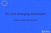 EU and emerging economies China, India and Russia.
