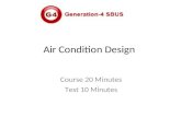 Air Condition Design Course 20 Minutes Test 10 Minutes.