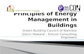 Green Building Council of Namibia Glenn Howard – Emcon Consulting Engineers.