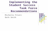 Implementing the Student Success Task Force Recommendations Michelle Pilati Beth Smith.
