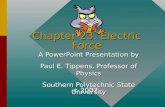 Chapter 23. Electric Force A PowerPoint Presentation by Paul E. Tippens, Professor of Physics Southern Polytechnic State University © 2007.