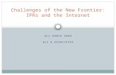 ALI KABIR SHAH ALI & ASSOCIATES Challenges of the New Frontier: IPRs and the Internet.