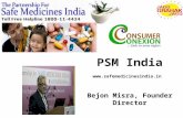 PSM India  Bejon Misra, Founder Director.
