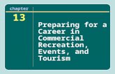 Chapter 13 Preparing for a Career in Commercial Recreation, Events, and Tourism.
