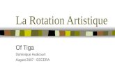 La Rotation Artistique Of Tiga Dominique Hudicourt August 2007 - EECERA.