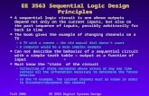 Fall 2004EE 3563 Digital Systems Design EE 3563 Sequential Logic Design Principles  A sequential logic circuit is one whose outputs depend not only on.