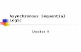 Asynchronous Sequential Logic Chapter 9. Digital Circuits 2 9.1 Introduction Synchronous sequential circuits Flip-flops share a single clock Asynchronous.