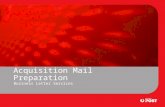 Acquisition Mail Preparation Business Letter Services.