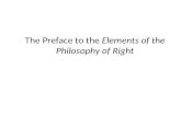 The Preface to the Elements of the Philosophy of Right.