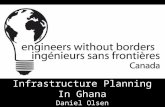 Infrastructure Planning In Ghana Daniel Olsen. What’s wrong with this picture?