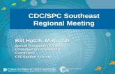 CDC/SPC Southeast Regional Meeting Bill Hatch, M.A., J.D. Special Populations & Equity Consultant and Civil Rights Coordinator CTE Support Services e Bill.