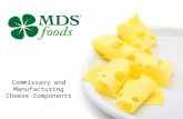 Commissary and Manufacturing Cheese Components. Our Capabilities Shredded cheese in packages from 1oz to 5lb packages and every size in between. We can.