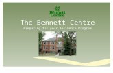 The Bennett Centre Preparing for your Residence Program.