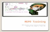 MEPO Training MEPO Database Access Training Presentation Copyright 2011 Rodger B. Fluke, MPA.