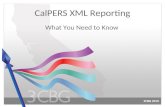 CalPERS XML Reporting What You Need to Know. CalPERS XML Reporting Jan Wilder Business Analyst California Banner HR (CALBHR) California Community Colleges.
