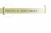 FRUITS & VEGETABLES. APPLES Granny Smith Golden Delicious Braeburn Mcintosh.