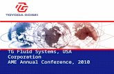 TG Fluid Systems, USA Corporation AME Annual Conference, 2010.