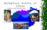 Workplace Safety in China  Township and village enterprises (TVEs)  Have experienced dramatic growth since the concept was developed when China started.