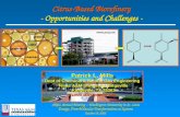 Citrus-Based Biorefinery - Opportunities and Challenges - Patrick L. Mills Dept of Chemical & Natural Gas Engineering Texas A&M University-Kingsville Kingsville,