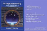 PowerPoint Presentation by Charlie Cook Part I The Entrepreneurial Mind-Set in the 21st Century C h a p t e r 3 The Entrepreneurial Mind-Set in Organizations: