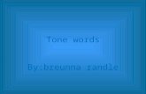 Tone words By:breunna randle. Benevolent Intending or showing goodwill, kindly, friendly synonyms good, kind, humane, generous, liberal, benign, philanthropic,