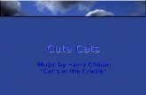Music by Harry Chapin “Cat’s in the Cradle” Cute Cats Music by Harry Chapin “Cat’s in the Cradle”