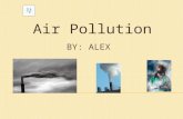 Air Pollution  Acid Rain: Smog, a toxic canopy over the environment, has caused a breakdown in the circular process of healthy plant life. Caused by.
