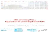 Freddie Bray  International Agency on Research on Cancer IARC, Cancer Registries & Regional Hubs for Cancer Registration in LMIC Freddie Bray  International.