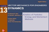 VECTOR MECHANICS FOR ENGINEERS: DYNAMICS Eighth Edition Ferdinand P. Beer E. Russell Johnston, Jr. Lecture Notes: J. Walt Oler Texas Tech University CHAPTER.