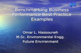 Benchmarking Business Performance Best Practice Examples Omar L. Hassouneh M.Sc. Environmental Engg. Future Environment.