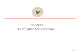 1 Chapter 6 Computer Architecture. Computer Components: Top Level View.