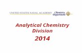 Analytical Chemistry Division 2014. Analytical Chemistry Not JUST titrations! Not JUST titrations! We’re doing research in topics as diverse as better.