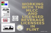 Copyright © 2013. WORKING WITH THE MLCC AND LICENSED BEVERAGE LICENSEES IN FLINT is the trademark and/or registered trademark of Michigan Licensed Beverage.