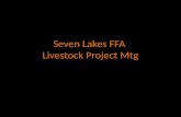 Seven Lakes FFA Livestock Project Mtg. KISD Grand Champion Broilers.